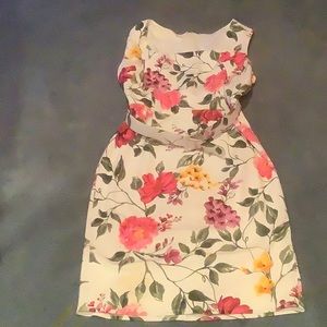 Flowered Sun  Dress
